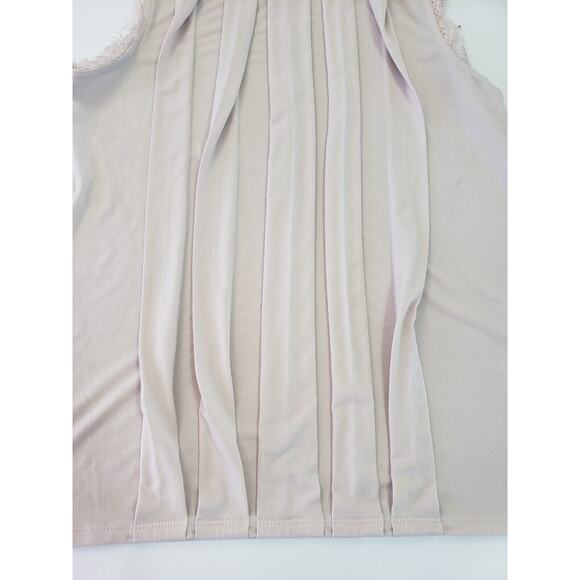 Banana Republic Pink Top sz S Lace Fairy Boho Cottagecore Whimsical Boho Neutral - Picture 5 of 10